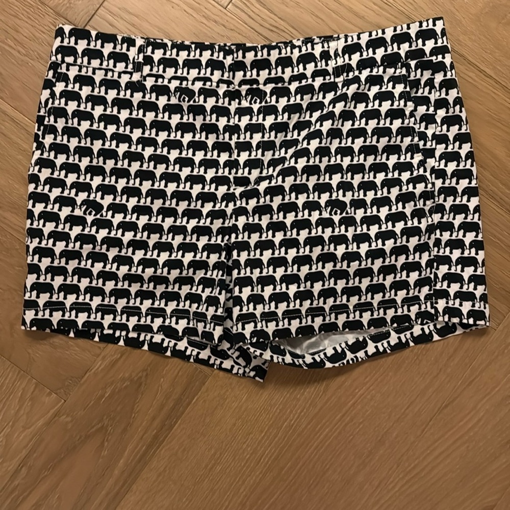 Banana Republic X MILLY Elephant Print Shorts, 14